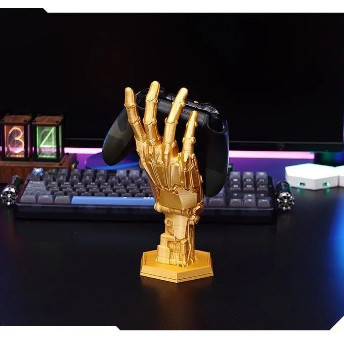 Common PLA+ 3D Printed Hand Shape Game Controller Holder Stand for PS4 PS5 Xbox One Series - SKU Option 4