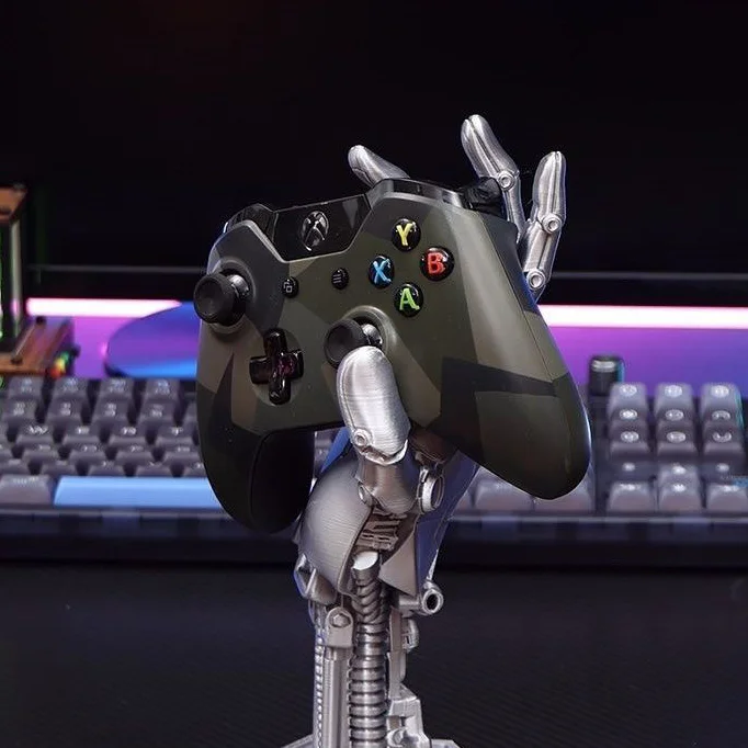 Common PLA+ 3D Printed Hand Shape Game Controller Holder Stand for PS4 PS5 Xbox One Series