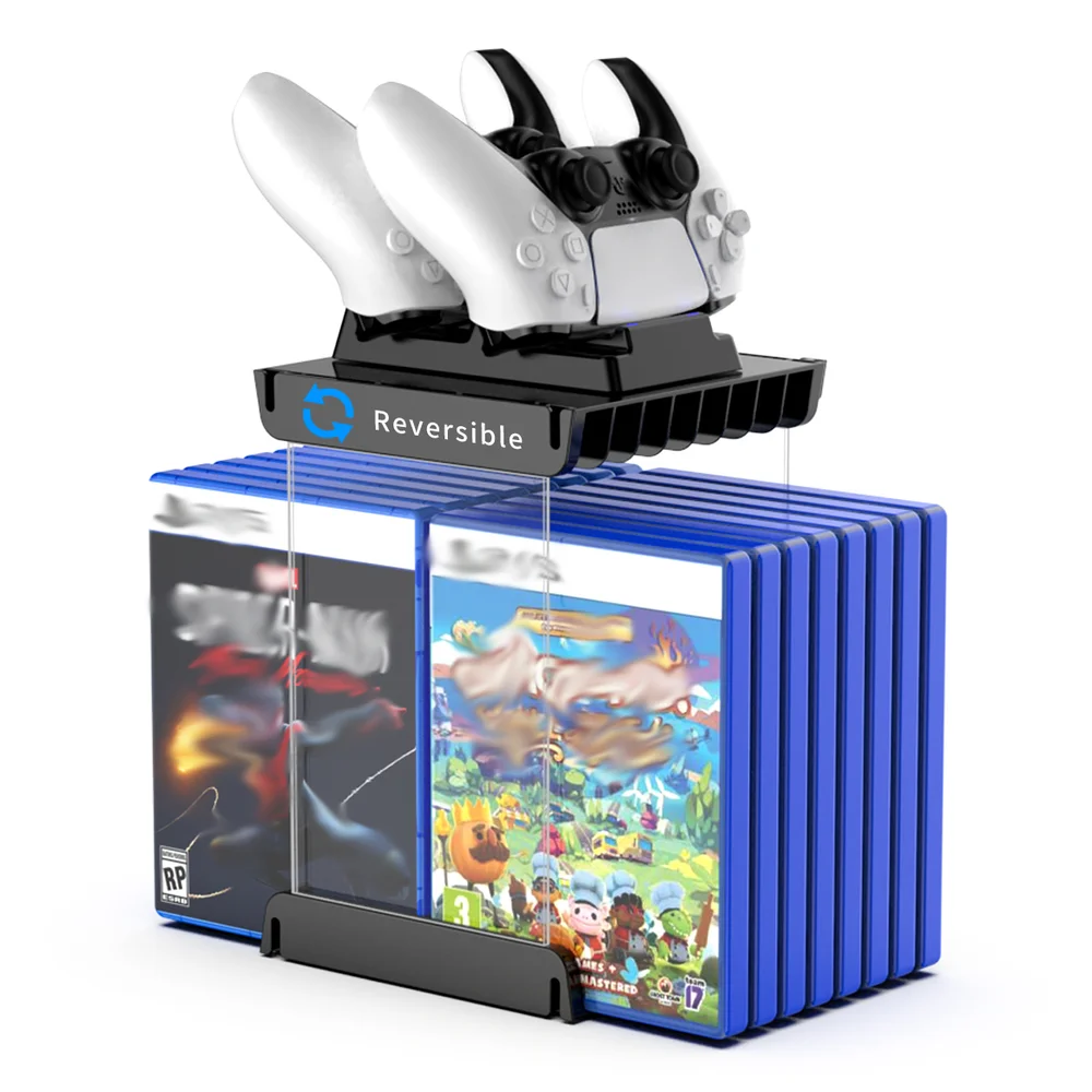 Game Card Box Storage Stand for PS5 Xbox Games Storage Tower for Xbox Game Card Box Holder
