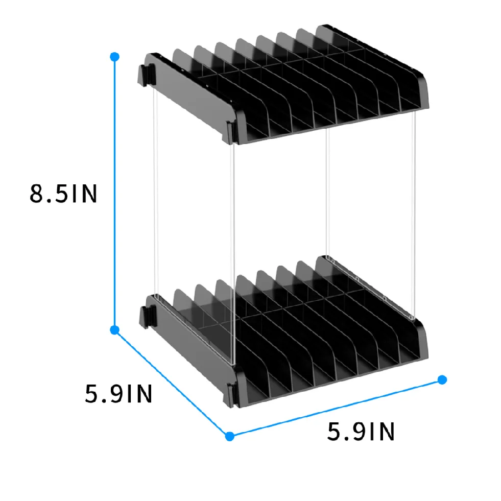 Game Card Box Storage Stand for PS5 Xbox Games Storage Tower for Xbox Game Card Box Holder - Gallery Image 3