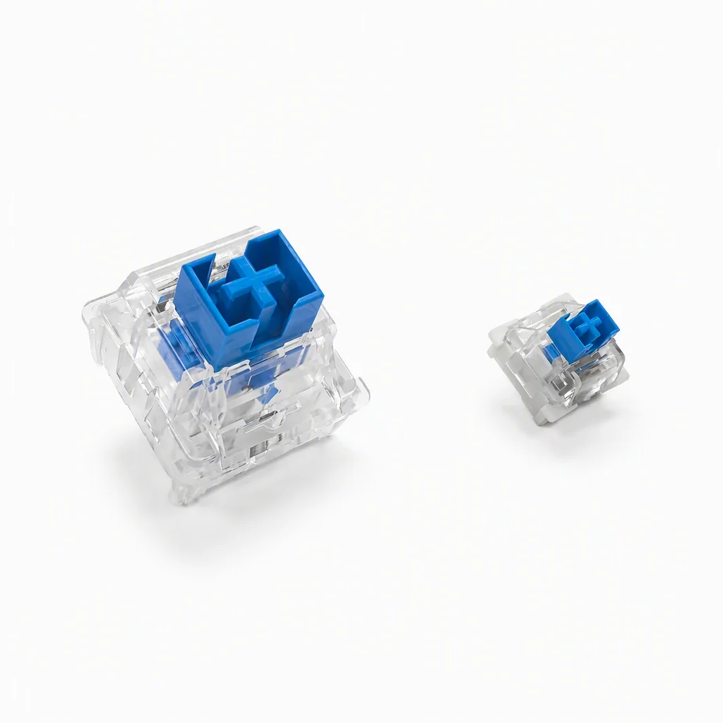 Wholesale 2X Giant  Blue Keyboard Switch Crisp Loud Sound Oversized Creative  Novelty Clicker for 3D Print - Gallery Image 2