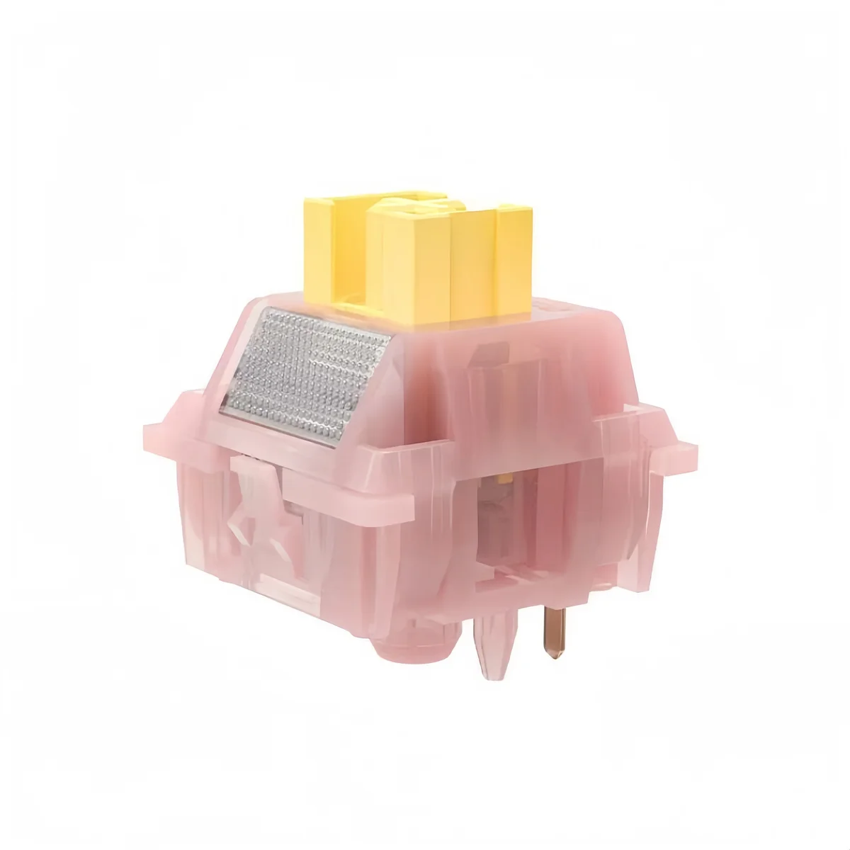 2026 New Silent Linear Keyboard Switch Pre-lubed 5 Pin OUTEMU Peach V3 Pro with Upgraded RGB Light Diffuser