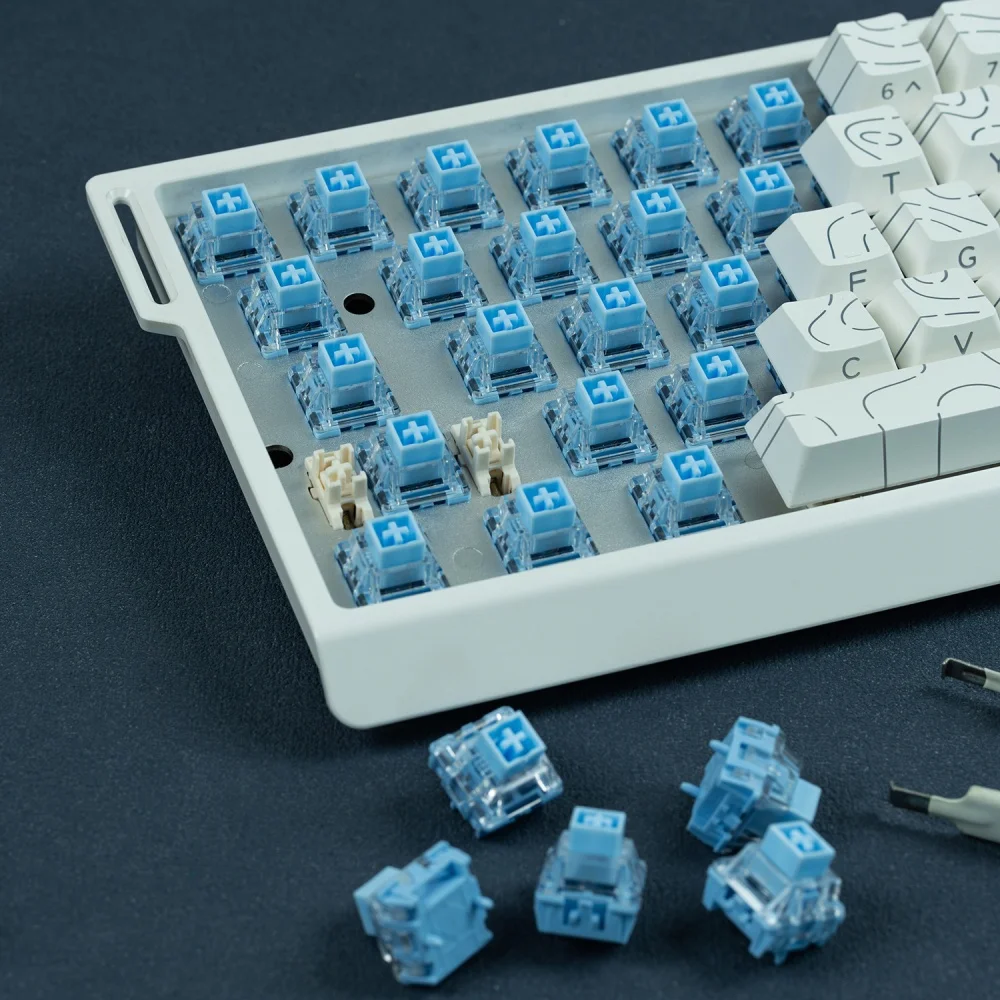 Drinkey Magnetic Switch Factory Lubed High Wall Keyboard Hall Effect Switch Mahjong Sound Switches - Gallery Image 3