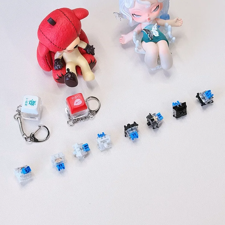 Wholesale Pinless Blue Switch Click Sound Mechanical Switch for 3D Printer Fidget Clicker Toy Stress Relief Gadget - Gallery Image 3