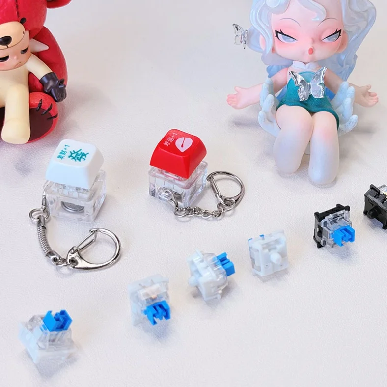 Wholesale Pinless Blue Switch Click Sound Mechanical Switch for 3D Printer Fidget Clicker Toy Stress Relief Gadget - Gallery Image 4
