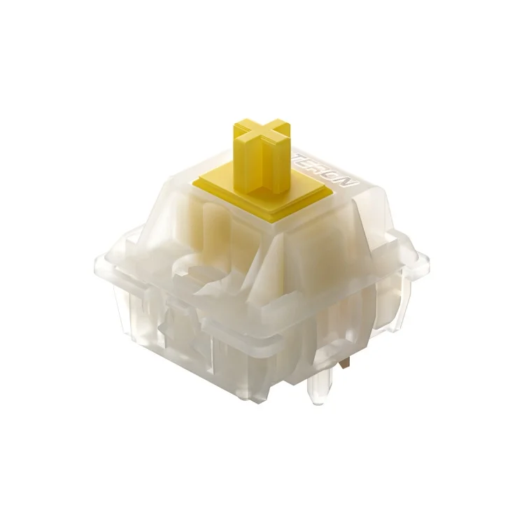 Wholesale Gateron Milky Yellow Pro Switches KS-3 X1 Linear 5 Pin Customized Gaming Mechanical Keyboard Switches - SKU Option 1