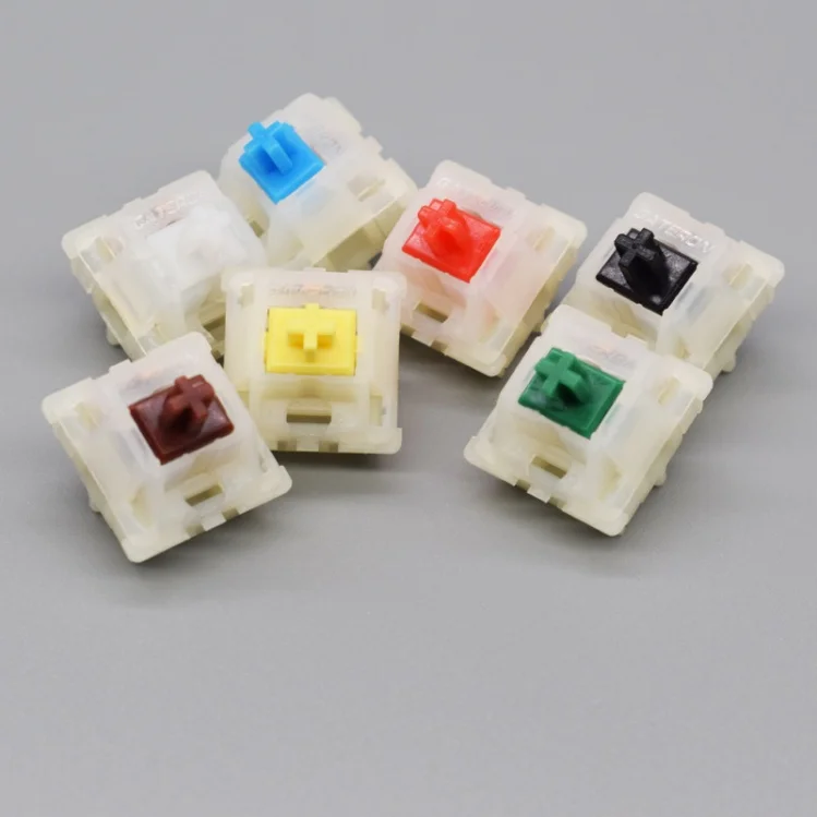 Wholesale Gateron Milky Yellow Pro Switches KS-3 X1 Linear 5 Pin Customized Gaming Mechanical Keyboard Switches - Gallery Image 4