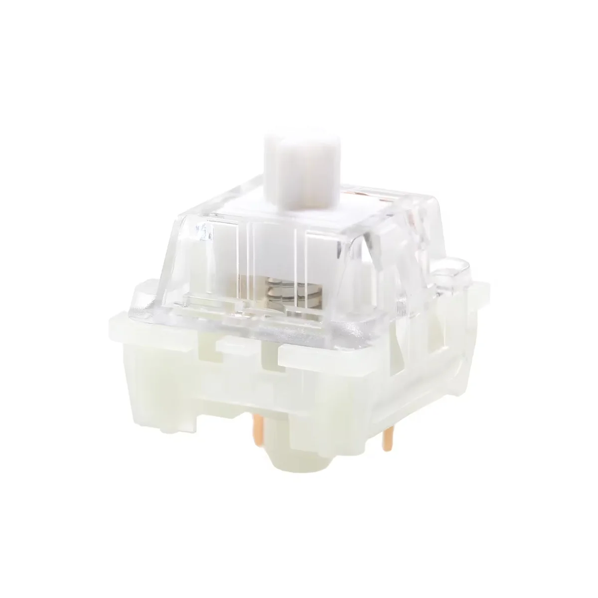 Wholesale KTT Kang White V3 Linear Switch 3Pin 45gf DIY Custom Hot-Swappable Mechanical Keyboard Switches - SKU Option 1