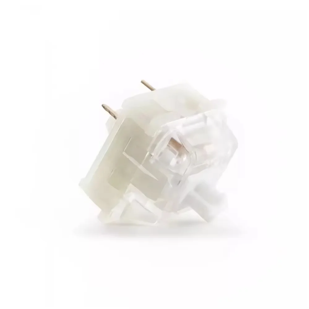 Wholesale KTT Kang White V3 Linear Switch 3Pin 45gf DIY Custom Hot-Swappable Mechanical Keyboard Switches - Gallery Image 4
