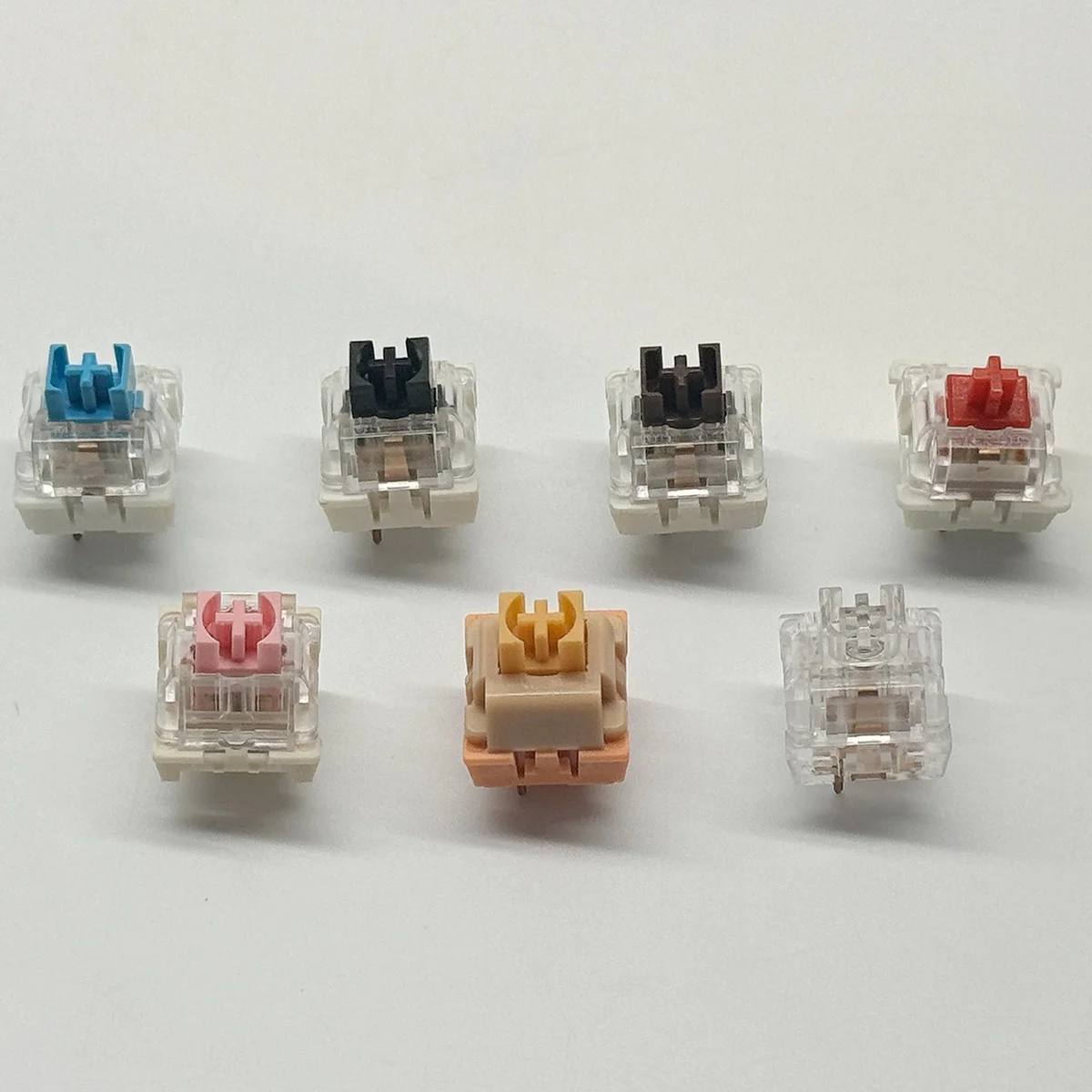 Mechanical Keyboard Cross Shaft Body Linear Key Switch Shaft Red/Blue/Tea/Yellow/Black/Pink/Crystal Shaft