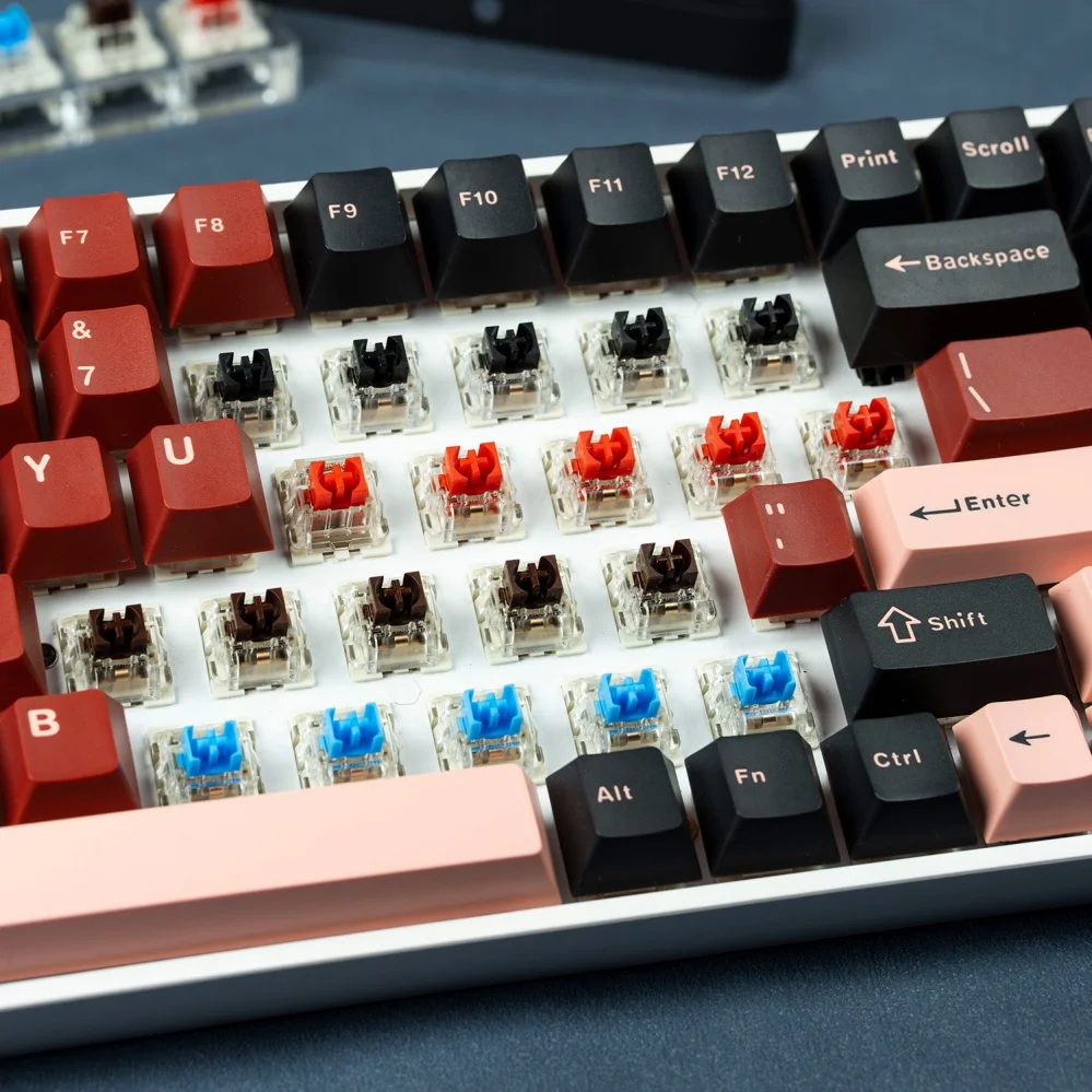 Wholesale Drinkey Linear / Tactile / Click Mechanical Keyboard Dust-proof Switches Black Blue Red Brown Switches - Gallery Image 3
