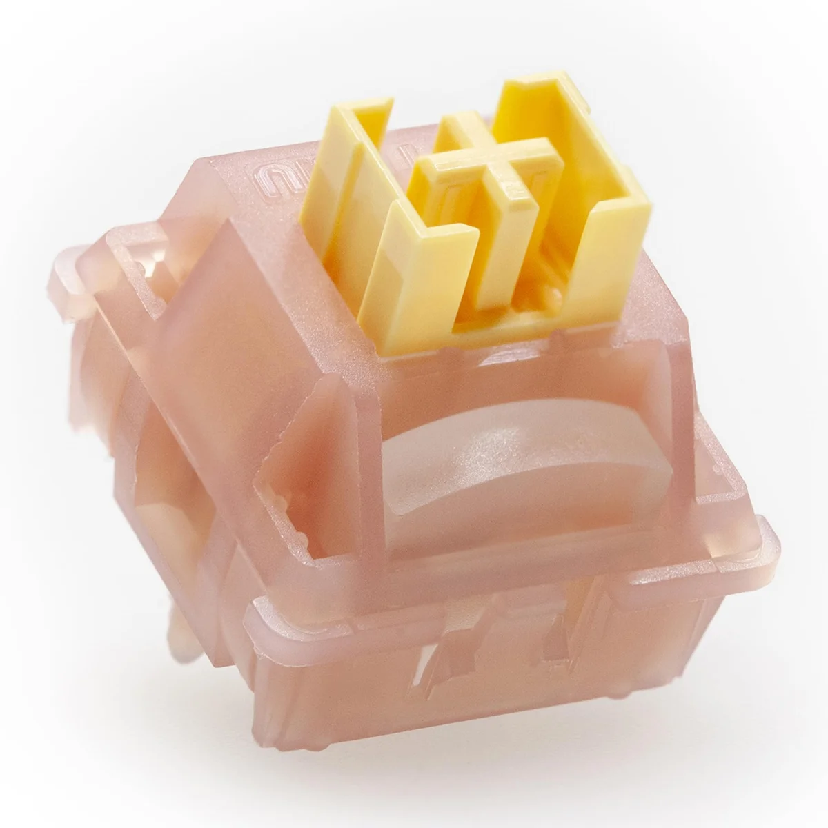 Outemu Silent Peach Lemon V3 Switch With Light Guide Linear Tactile Switch 5-Pin Custom Hot-swap for DIY Mechanical Keyboard