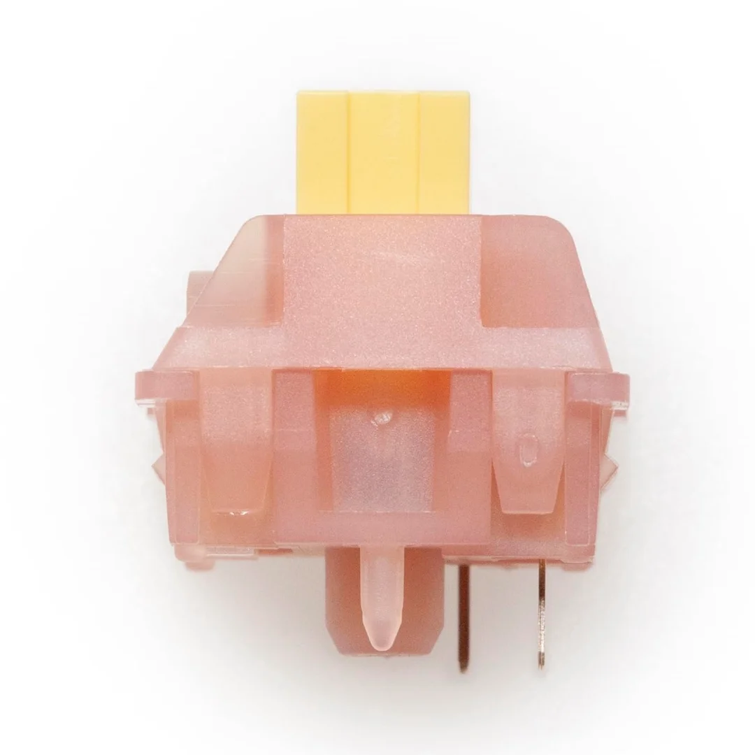 Outemu Silent Peach Lemon V3 Switch With Light Guide Linear Tactile Switch 5-Pin Custom Hot-swap for DIY Mechanical Keyboard - Gallery Image 4