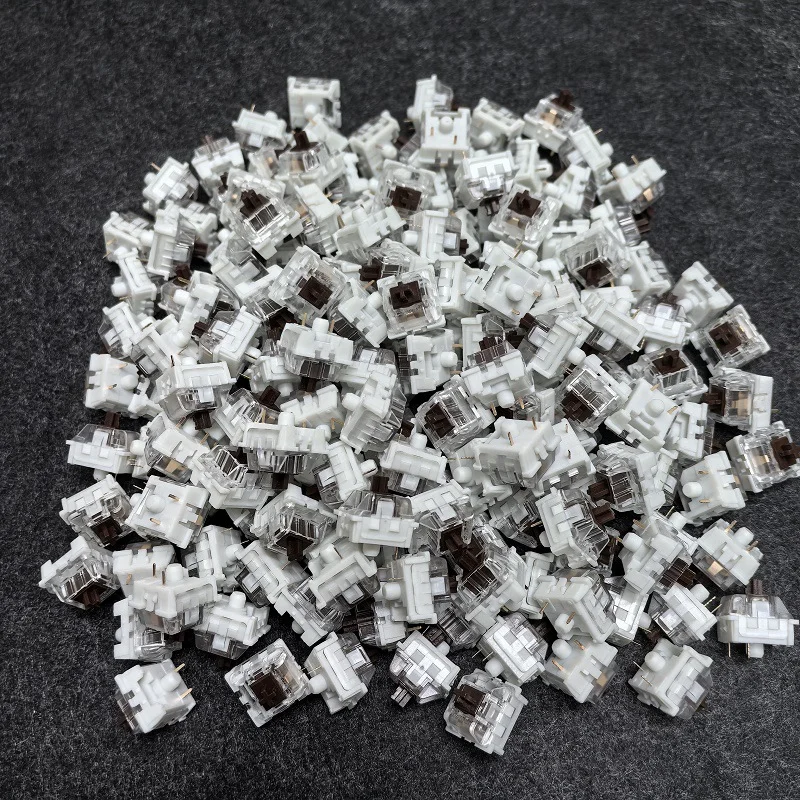 Wholesale Cross-Border KTT Blue Red Brown Mechanical Keyboard Switches Hot-Swappable Custom 3-Pin Cross Stem Switches - Gallery Image 3