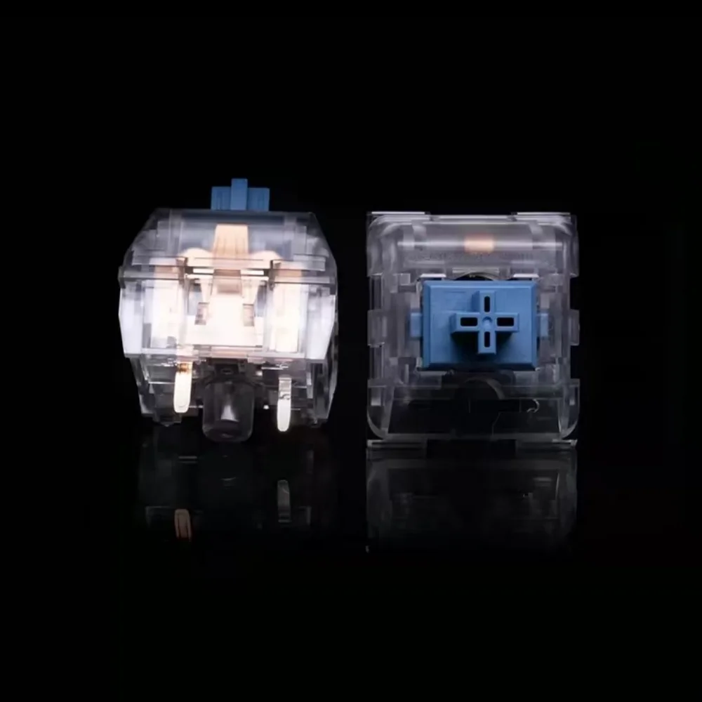 OUTEMU Giant Blue Switch 4X Oversized Mechanical Keyboard Switch Giant Clacky Crispy Sound Switch Desk Toy Display Gift - Gallery Image 6