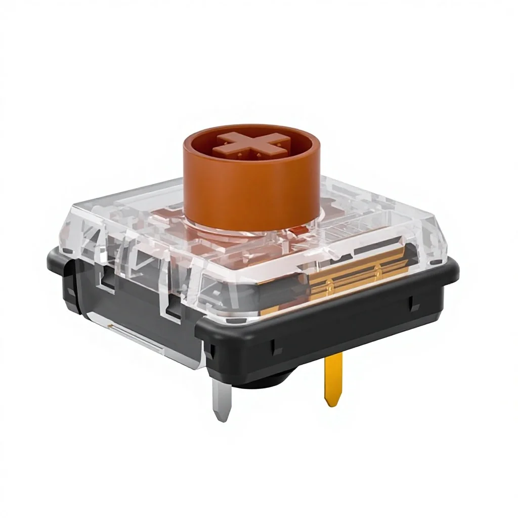 1353 Choc V2 Low Profile 4 Pin Switch Mechanical Keyboard Switch Linear Tactile Clacky for Slim Keyboard DIY Custom Build - SKU Option 2