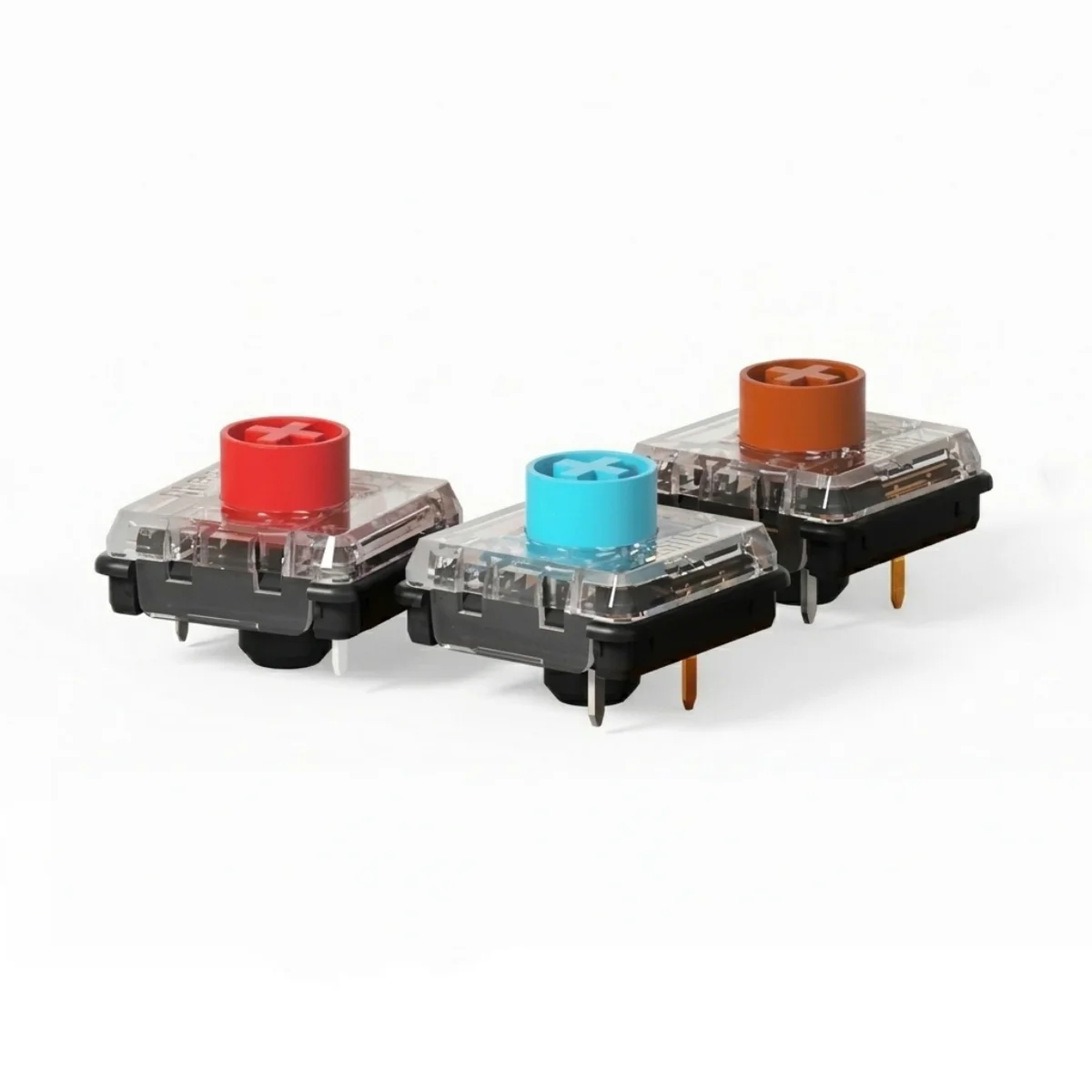 1353 Choc V2 Low Profile 4 Pin Switch Mechanical Keyboard Switch Linear Tactile Clacky for Slim Keyboard DIY Custom Build