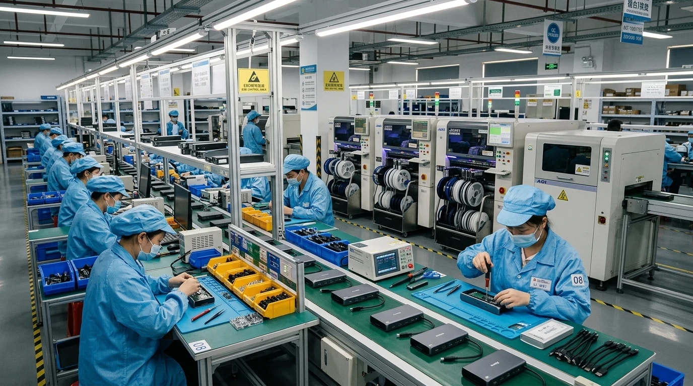Shenzhen Vandry Technology Manufacturing Workshop & Assembly Facility