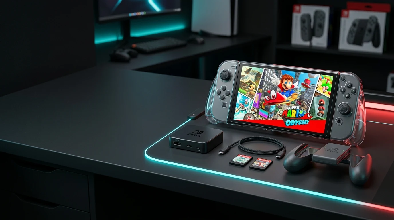 Nintendo Switch Gaming Gear & Console Accessories